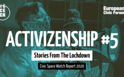 Civic Space Watch report 2020Stories from the lockdown  is out!