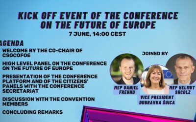 Conference on the Future of Europe: Civil society organisations to get 5 seats in the Conference Plenary