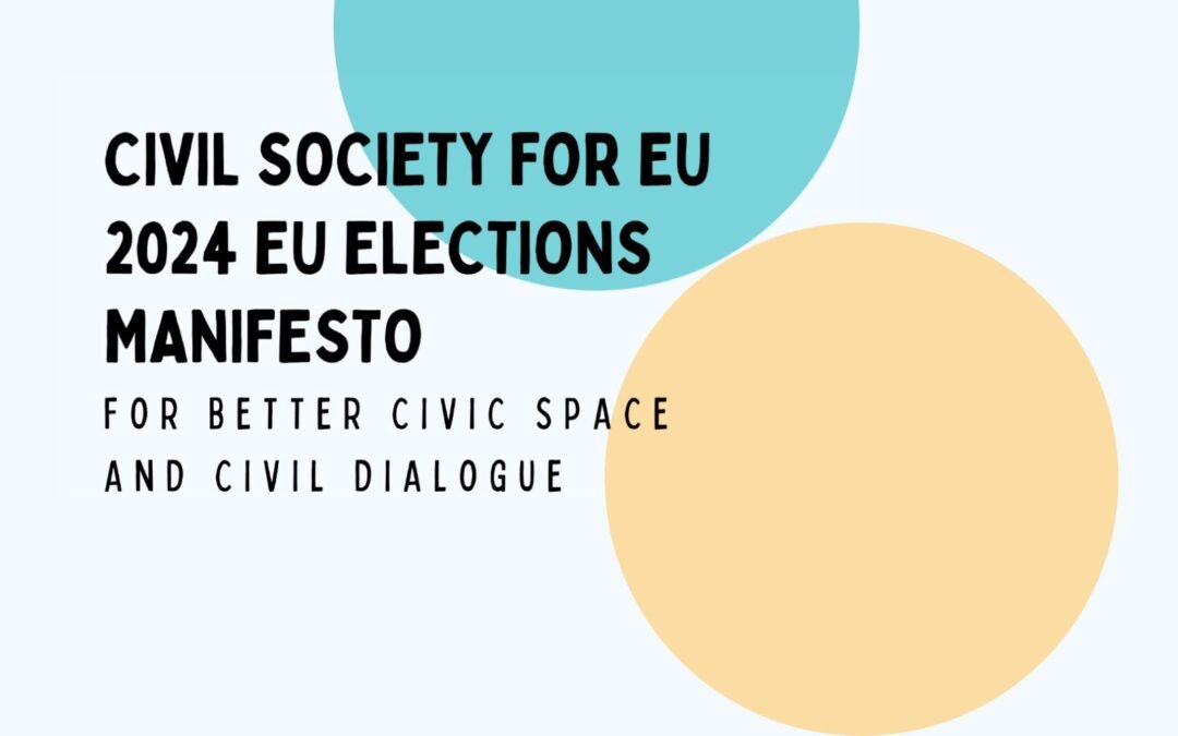 Civil Society for EU – European CSOs launch 2024 EU election manifesto