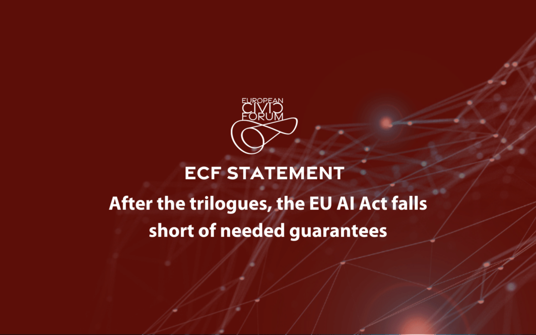 After the trilogues, the EU AI Act falls short of needed guarantees to people