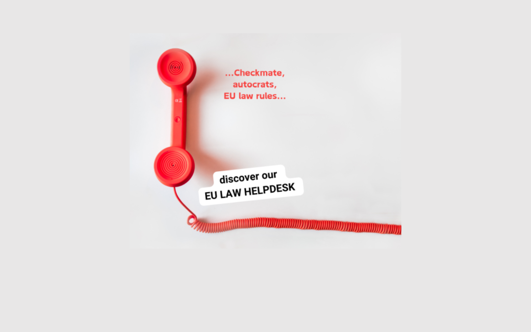 RECLAIM: New EU Law Helpdesk launched