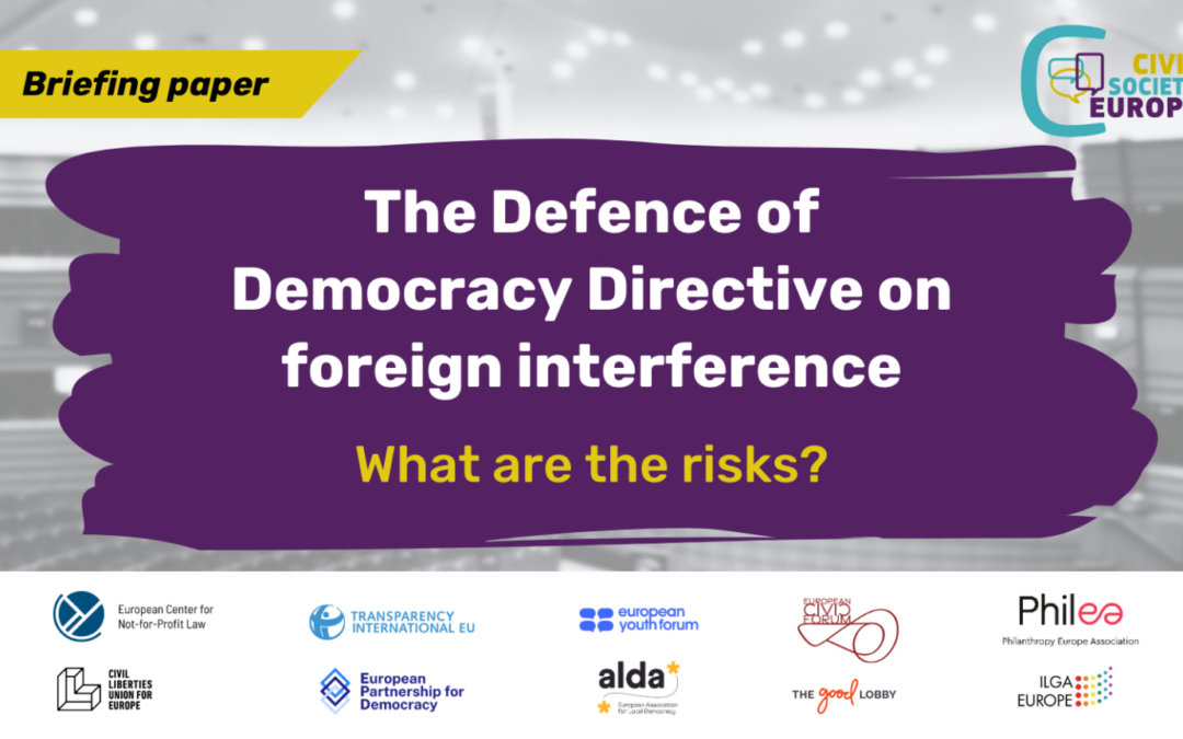 Foreign Interference Directive: What are the risks?