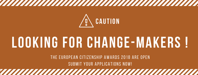 The European Citizenship Awards are back!