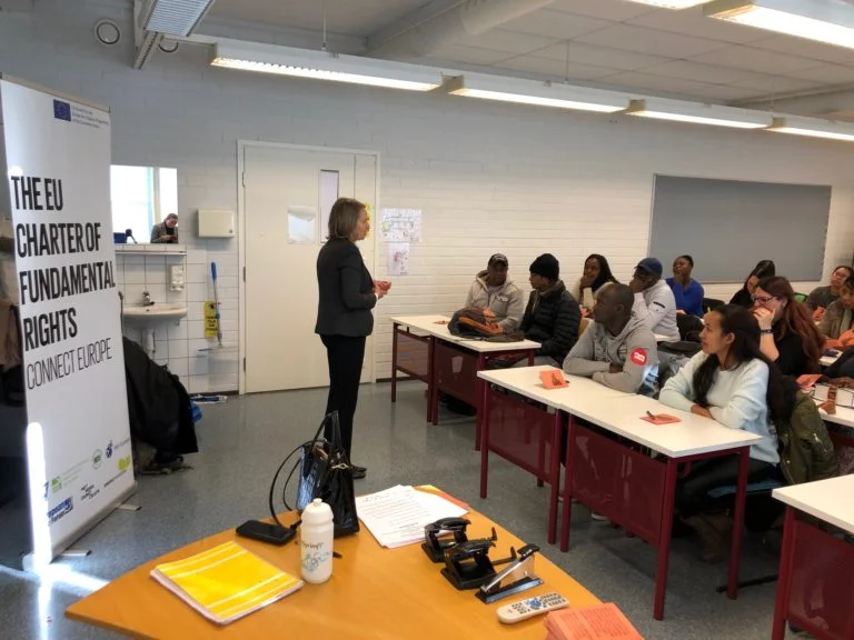 In Helsinki to discuss about Dignity