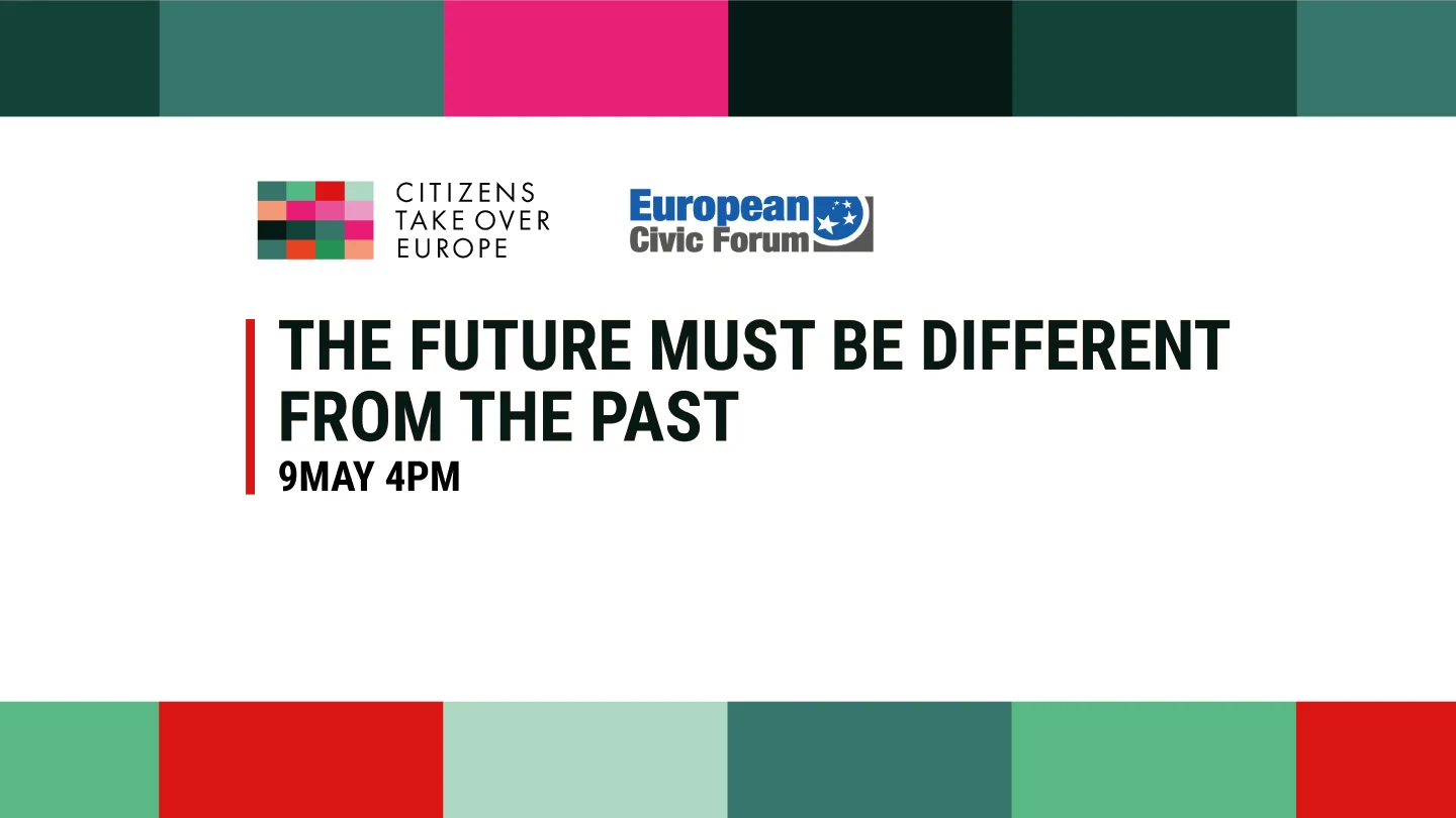 The ECF is part of the Citizens Take Over Europe initiative
