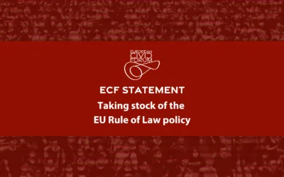 Five years into the EU Rule of Law policy: taking stock, looking forward