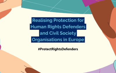 European NGOs publish papers on a protection mechanism for human rights defenders and CSOs