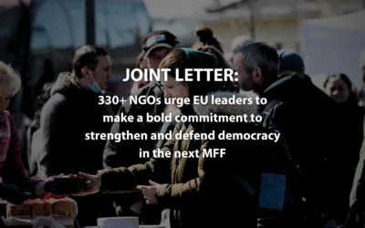 Joint letter: Strengthening and shielding European democracy with the upcoming MFF 
