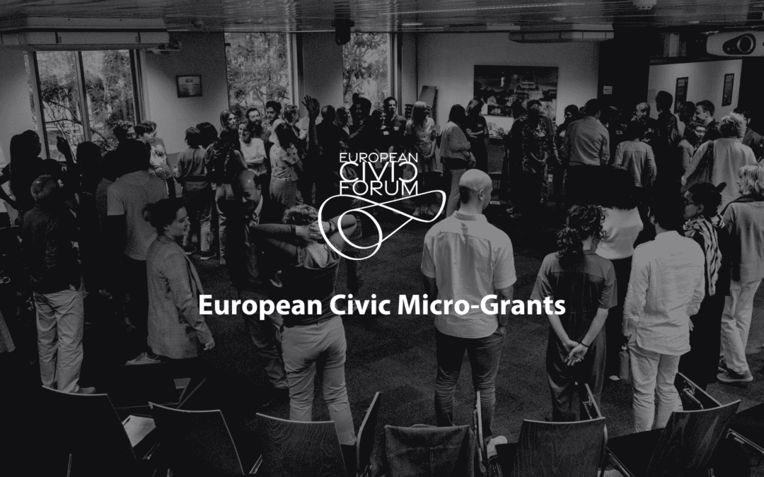 European Civic Micro-Grants 2026: Introducing the selected projects!