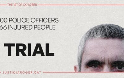 Iridia: Justice for Roger Español ahead of landmark trial over 1 October police violence